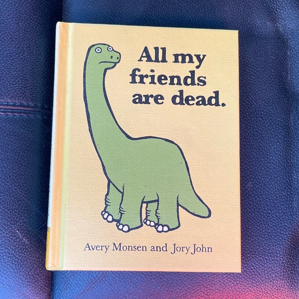 Avery Monsen and Jory John Green Dinosaur Book